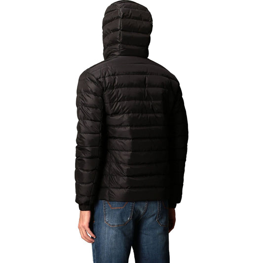 Refrigiwear Black Nylon Men Jacket RE-7708-L