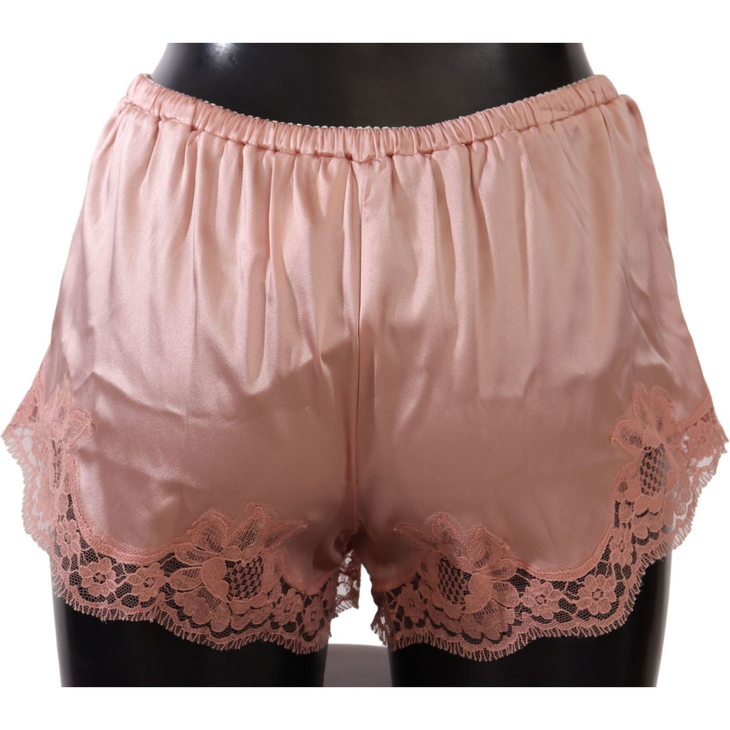Dolce & Gabbana Pink Floral Lace Lingerie Underwear LB3045-4