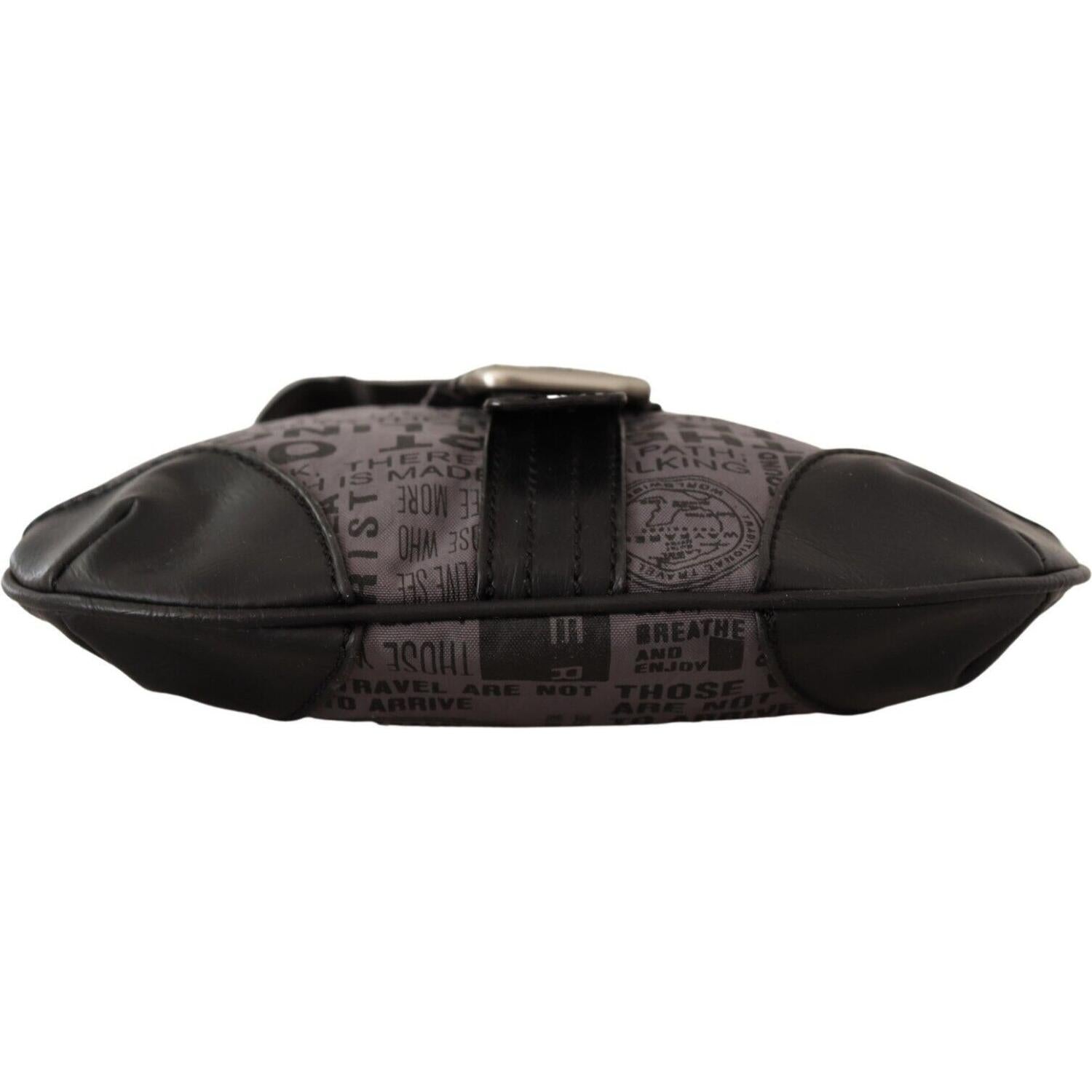 حقيبة كروس بودي أنيقة من القماش باللون الرمادي من واي فارير