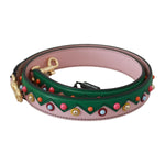 Dolce & Gabbana Shoulder Strap Leather Pink Handbag Accessory BEL60579