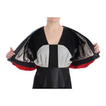 KAALE SUKTAE Black Short Croped Coat Bomber Jacket SIG12604-1