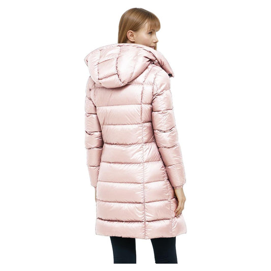 Refrigiwear Pink Nylon Women Jacket RE-7909-XS