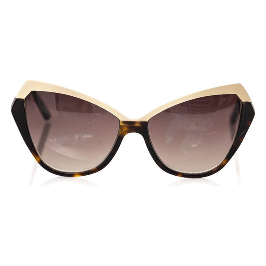 Frankie Morello Black Acetate Women's Sunglass FR-22081