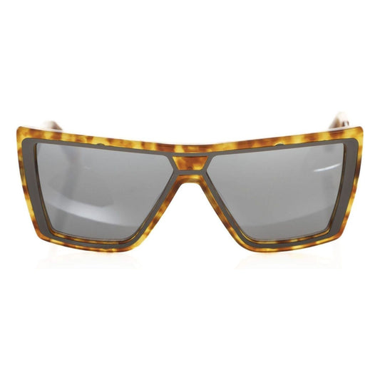 Frankie Morello Brown Acetate Women Sunglass FR-22068