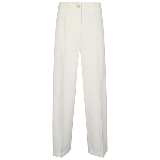 Erika Cavallini Semi-Couture Trousers White P4SH05A20-0