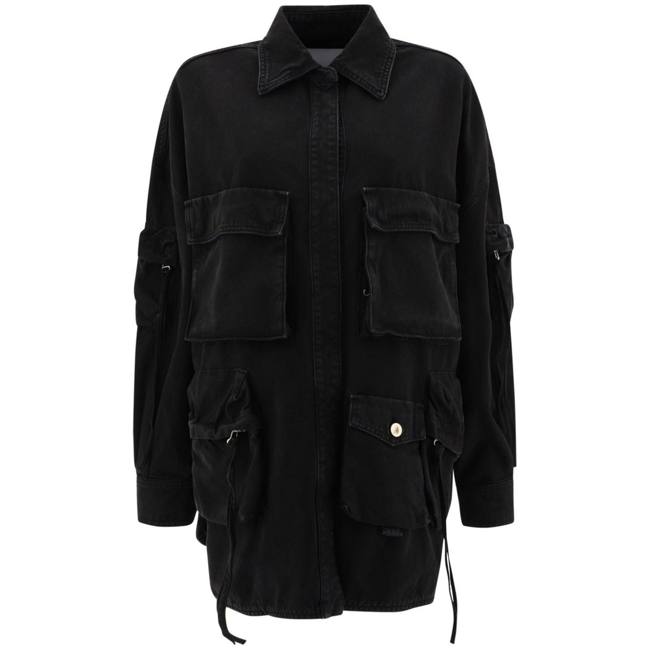 The Attico Coats Black 247WCB48D088100