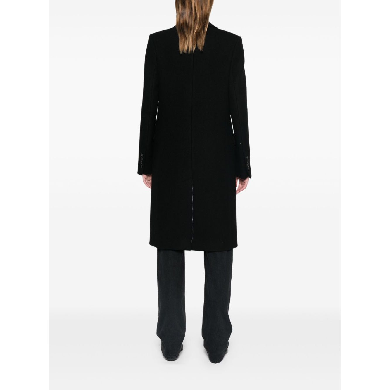 معاطف أمي باريس باللون الأسود