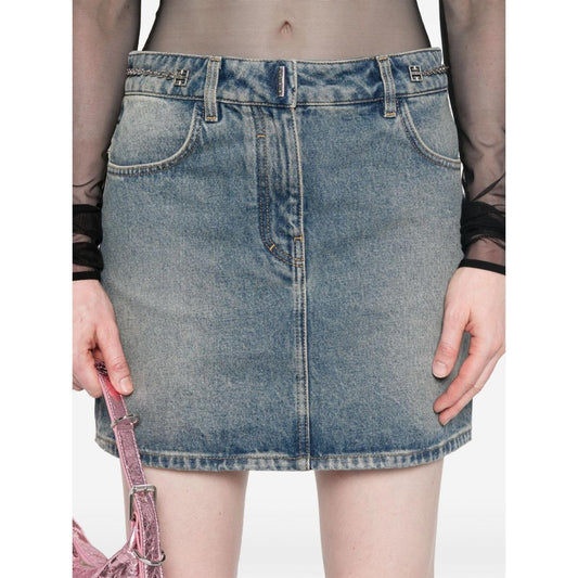 Givenchy Skirts Clear Blue BW40SQ5Y9N420