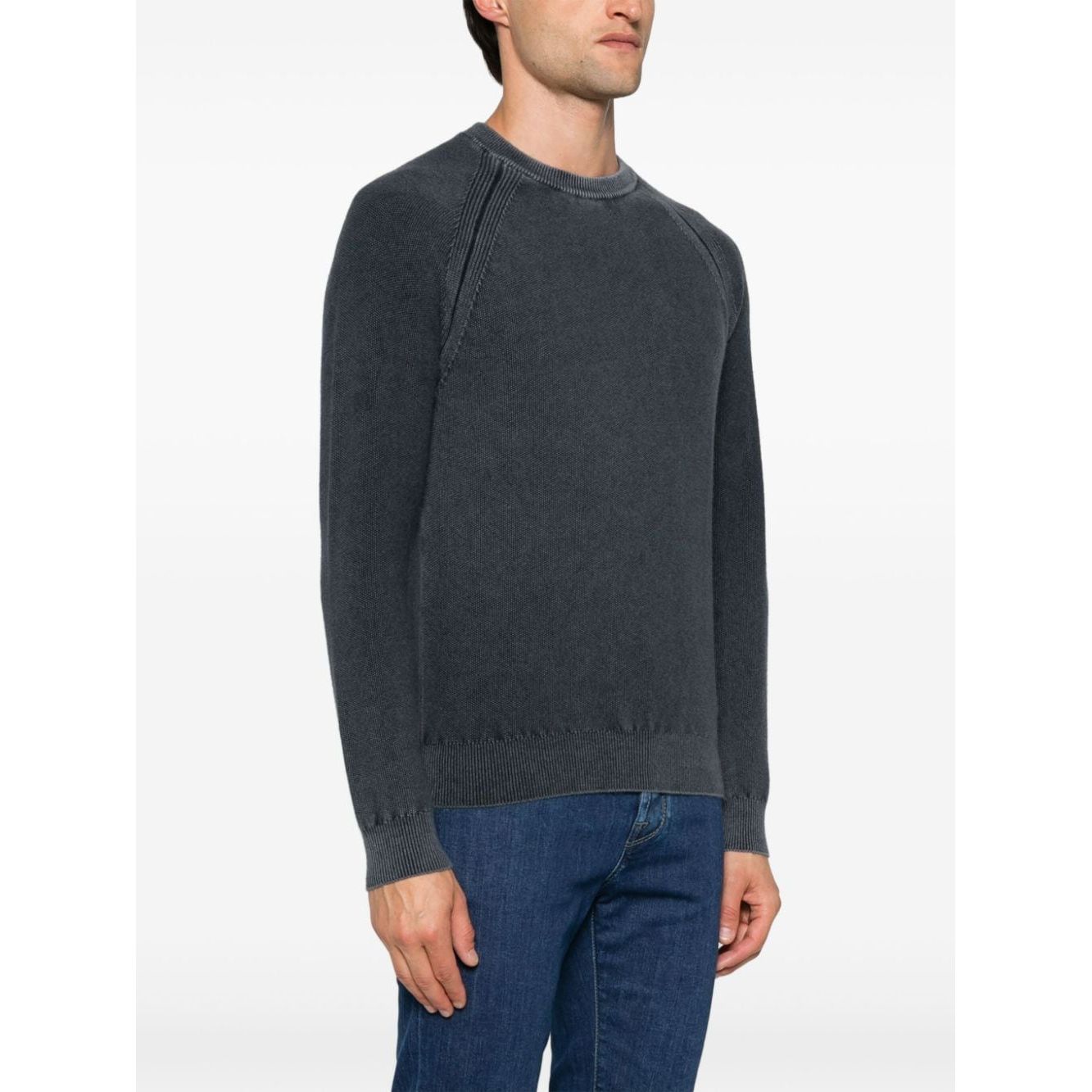 Jacob Cohen Sweaters Blue Topwear