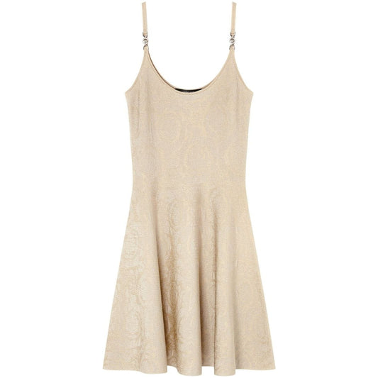 Versace Barocco jacquard flared mini dress 10156651A100041KD70