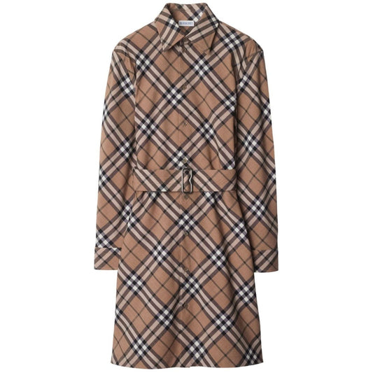 Burberry Checked shirt dress