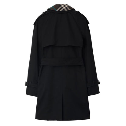 Burberry detachable-collar trench coat