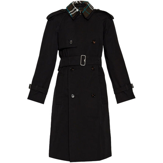 Burberry detachable-collar trench coat