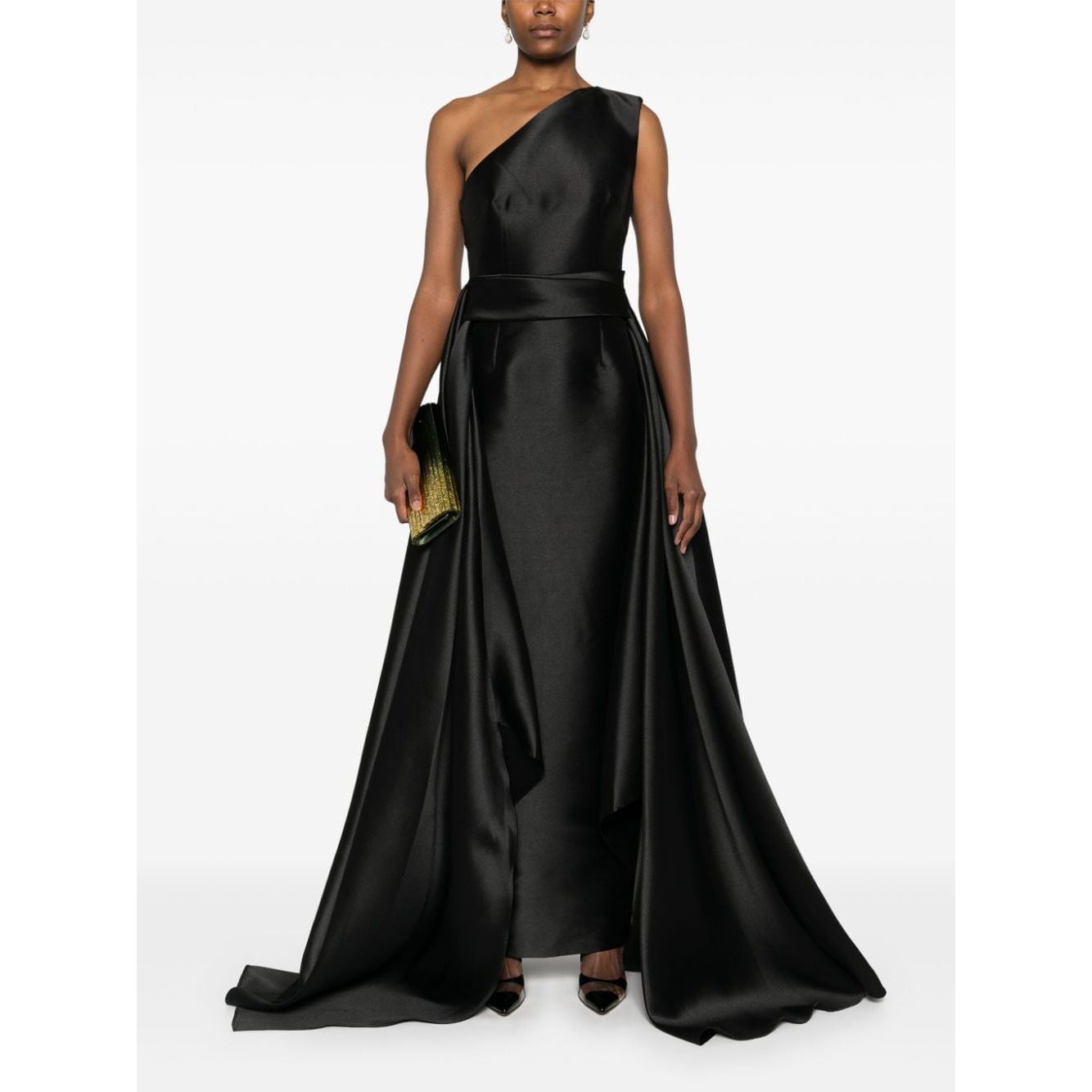 Solace London Dresses Black OS42008BLACK-P25