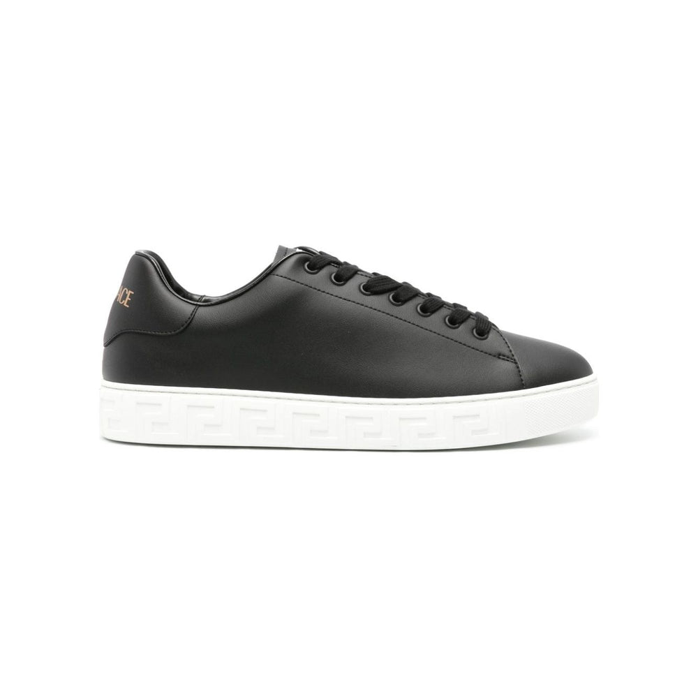 Versace greca faux leather sneakers 10144601A096081B000-P25