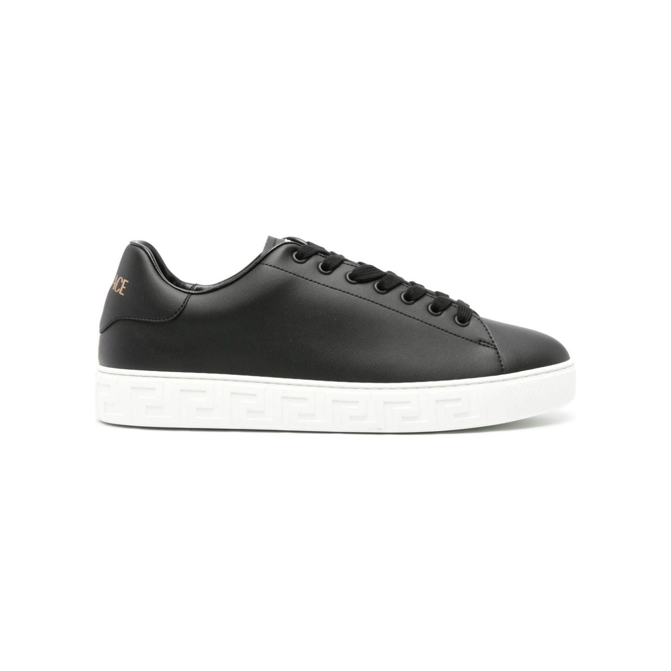 Versace greca faux leather sneakers 10144601A096081B000-P25