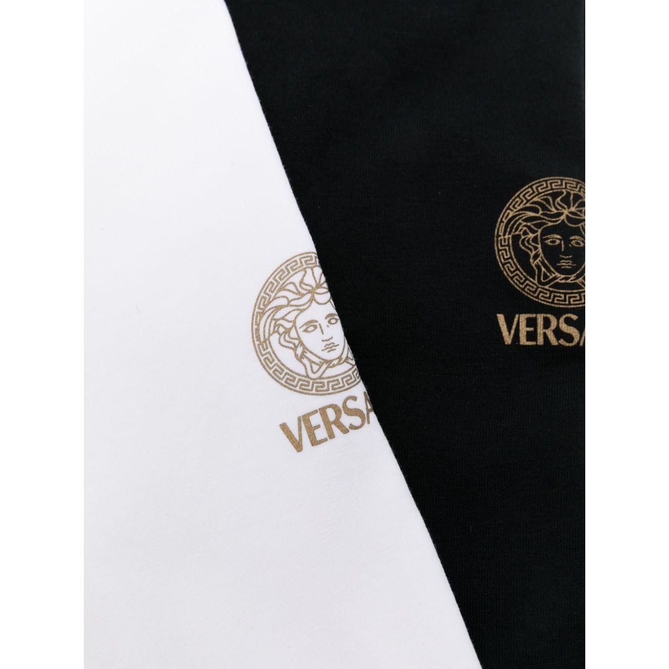 Versace Medusa-print cotton T-shirt Topwear