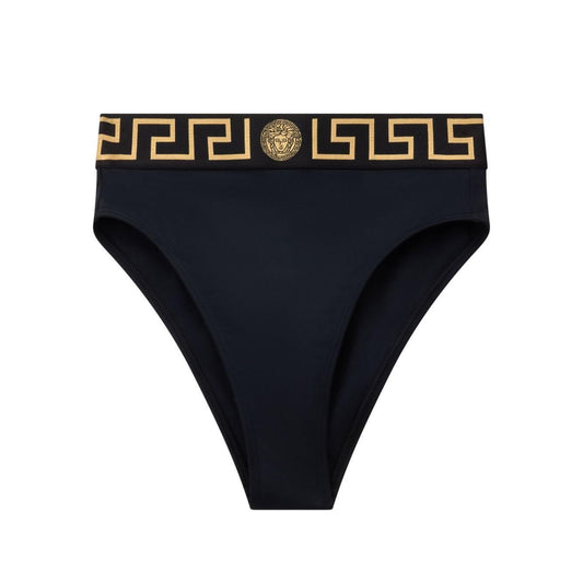 Versace Bikini bottoms with logo band ABD010951A11119A1008-P25