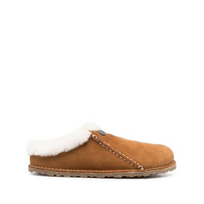 Birkenstock Zermatt suede leather slippers