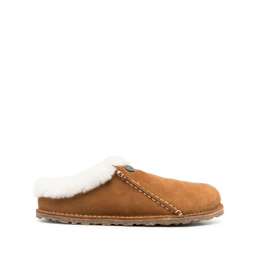Birkenstock Zermatt suede leather slippers