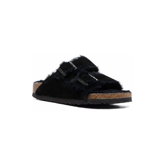 Birkenstock Arizona shearling sandals 752663BLACK/BLACK