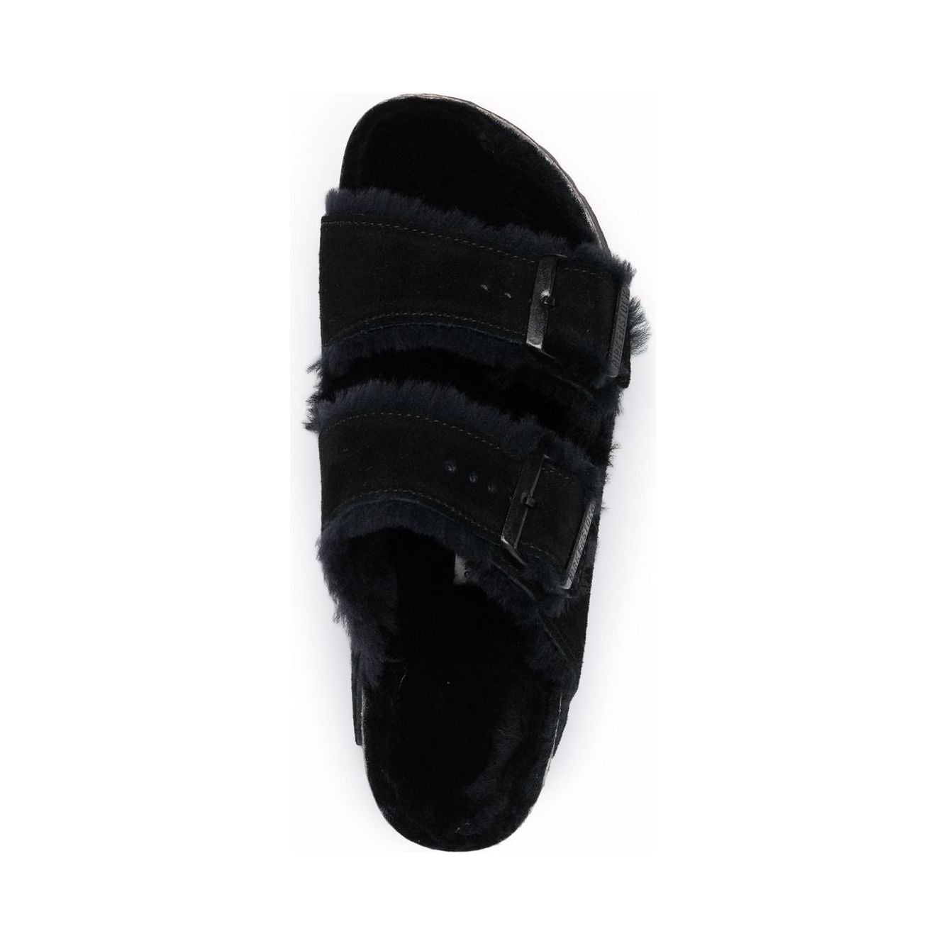 Birkenstock Arizona shearling sandals 752663BLACK/BLACK