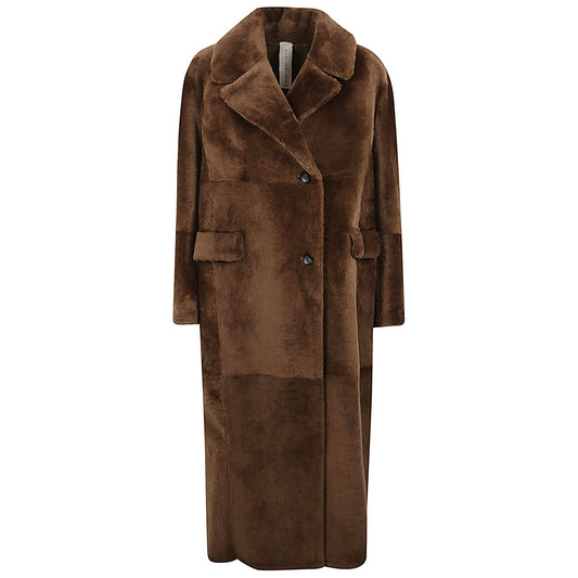 FURLING BY GIANI Coats Brown DAISYLACONTEAK