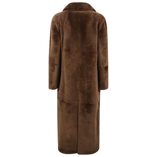 FURLING BY GIANI Coats Brown DAISYLACONTEAK