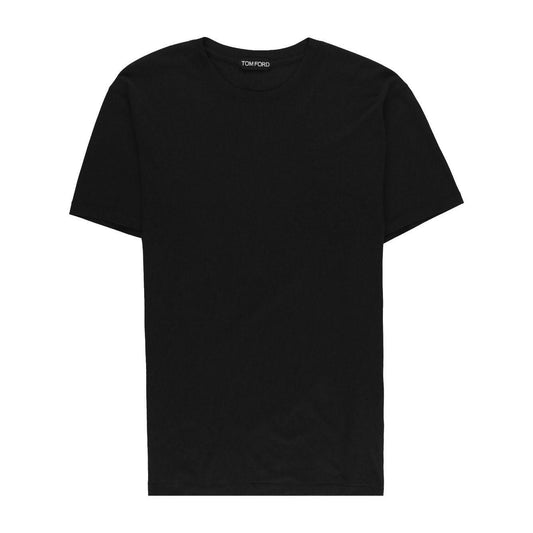 Tom Ford T-shirts and Polos Black JCS004JMT002S23LB999-P25