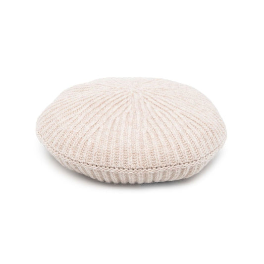 Ganni Ribbed wool hat