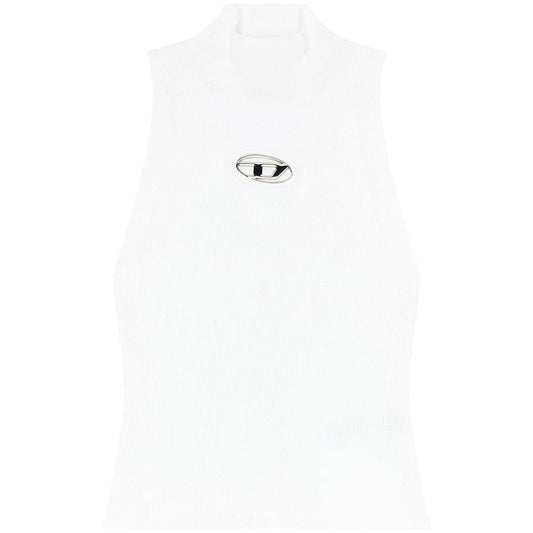Diesel Ribbed-knit turtleneck top A130200DLAX100-P25