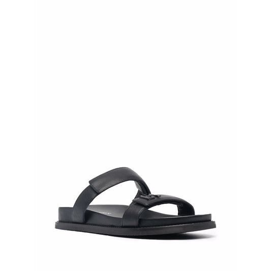 EMPORIO ARMANI EXCLUSIVE Emporio Armani double-strap leather sandals Sandals