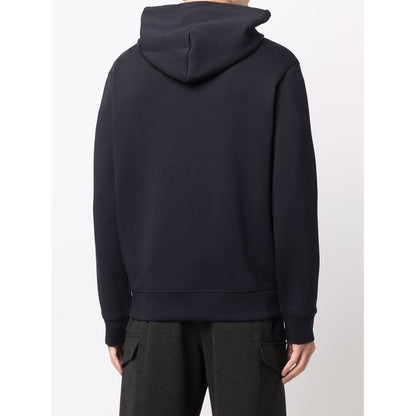 Emporio Armani long-sleeved Logo Patch Hoodie