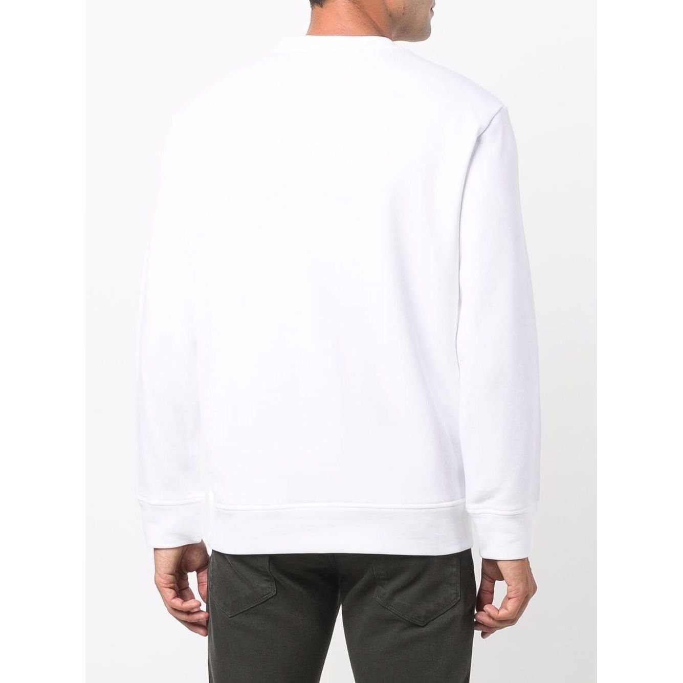 Emporio Armani Modal-blend sweatshirt with logo print Topwear