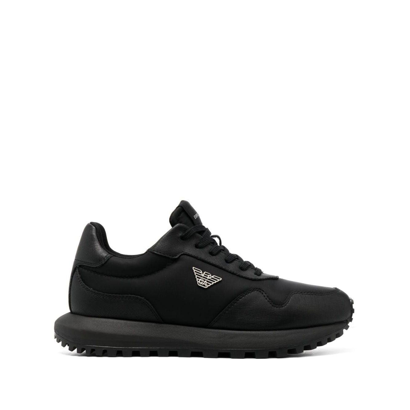Emporio Armani chunky sole leather sneakers Sneakers