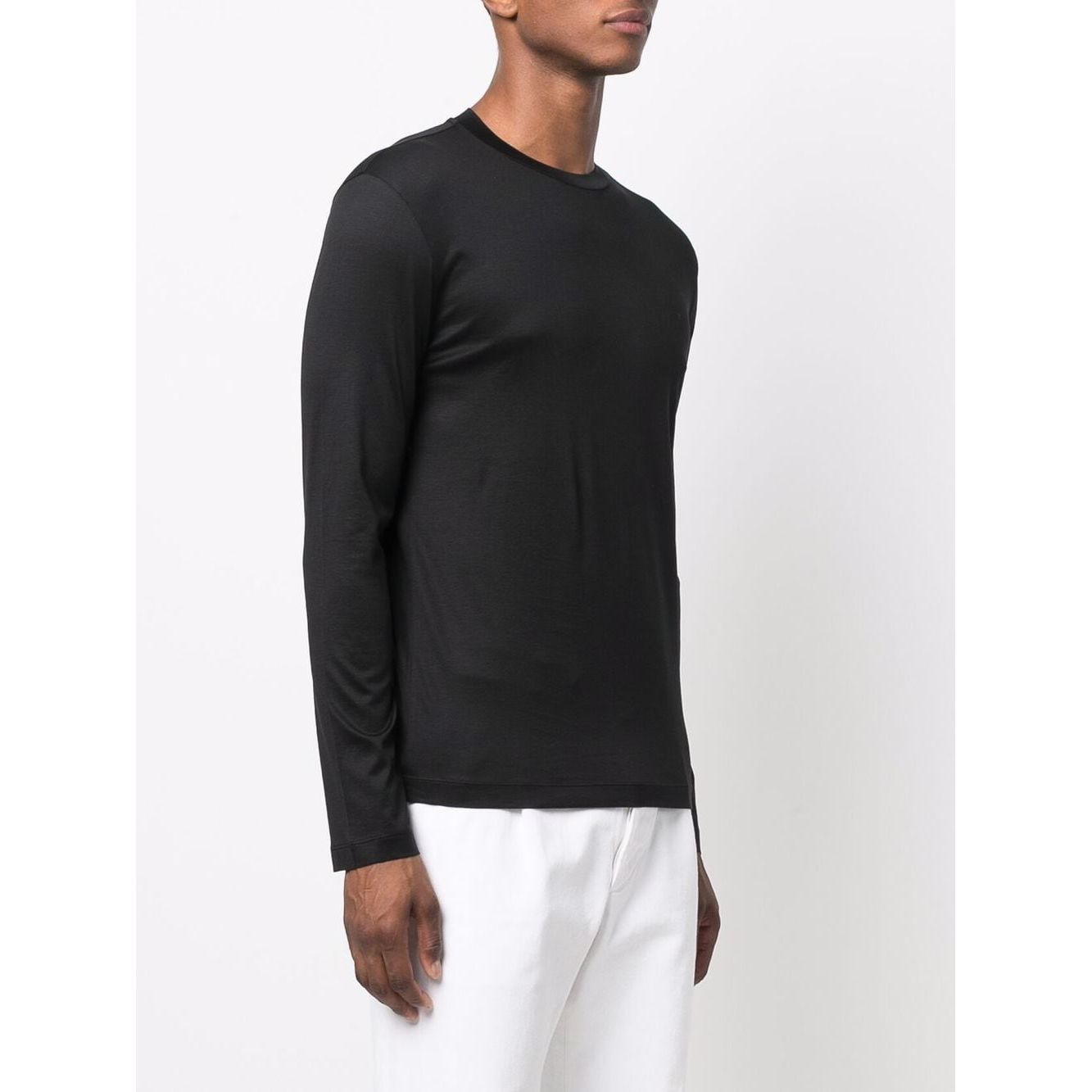 Emporio Armani ASV sweater in black Topwear