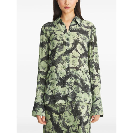 Tory Burch Shirts Green 163648300-P25
