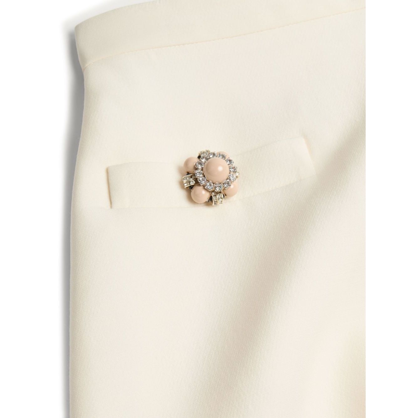 Valentino Crepe Couture Skirt