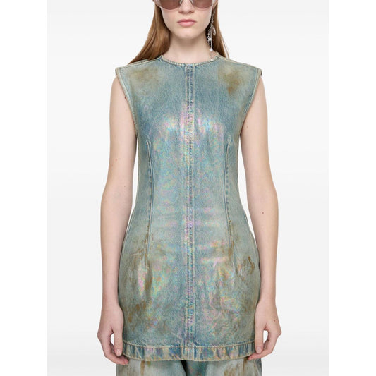 Acne Studios coated denim dress A20780AUZ-P25