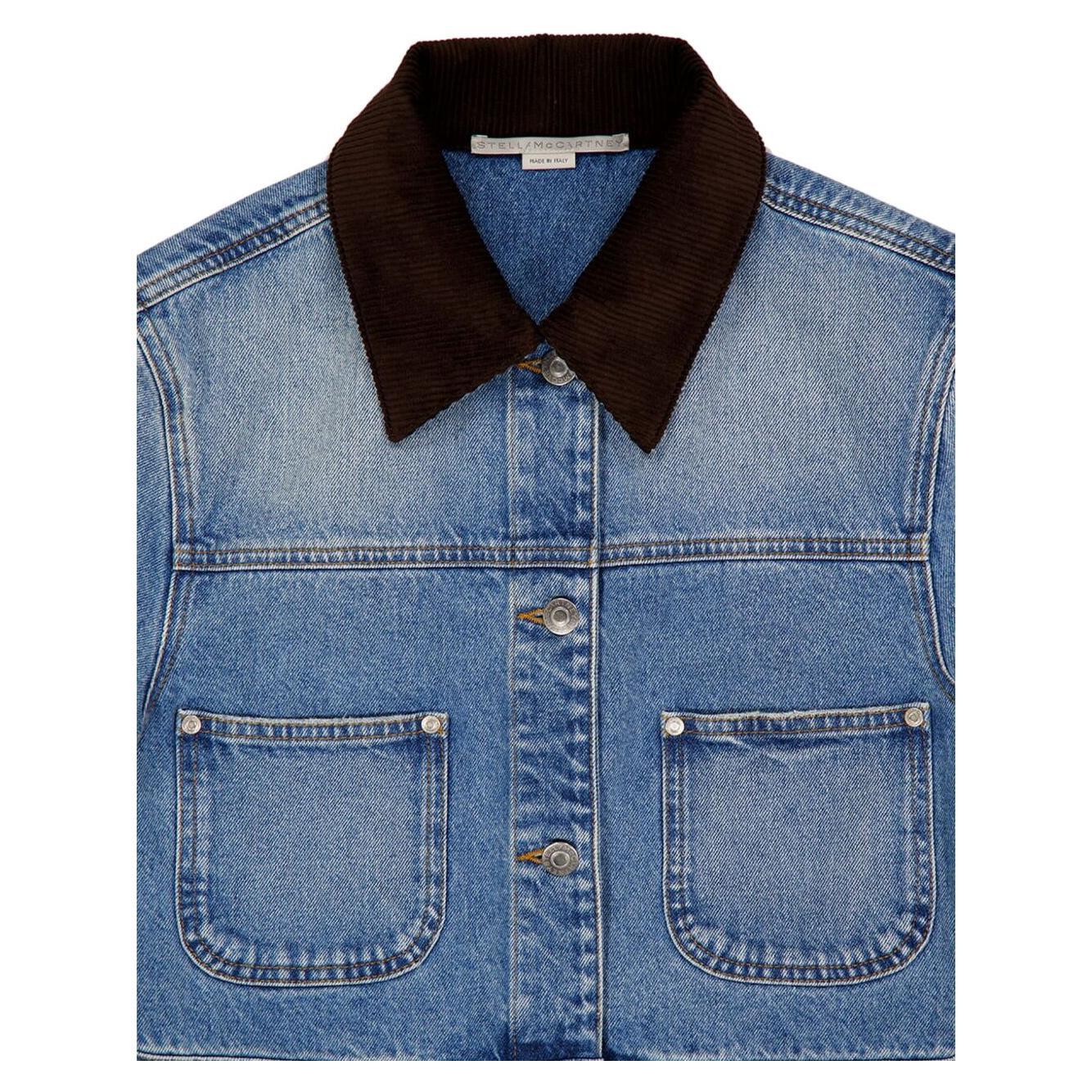 Stella McCartney denim jacket 6D03543SQH054590-P25