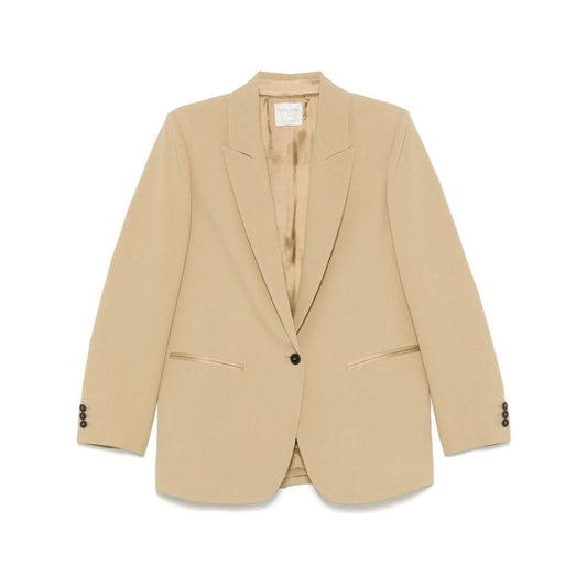 Forte Forte crepe single-breasted blazer 13561MYJACKET3088-P25