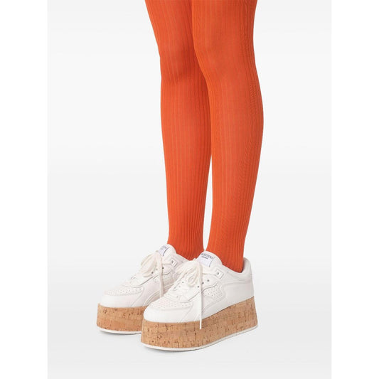 Valentino Garavani Freedots XL Sneaker in Calfskin and Cork Sneakers