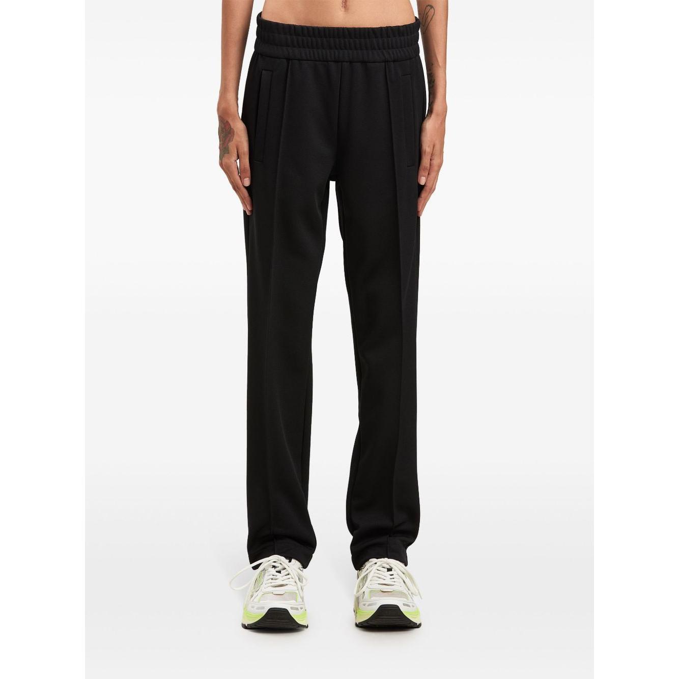 Palm Angels curved logo track pants PWCJ036S25FAB0011003-P25