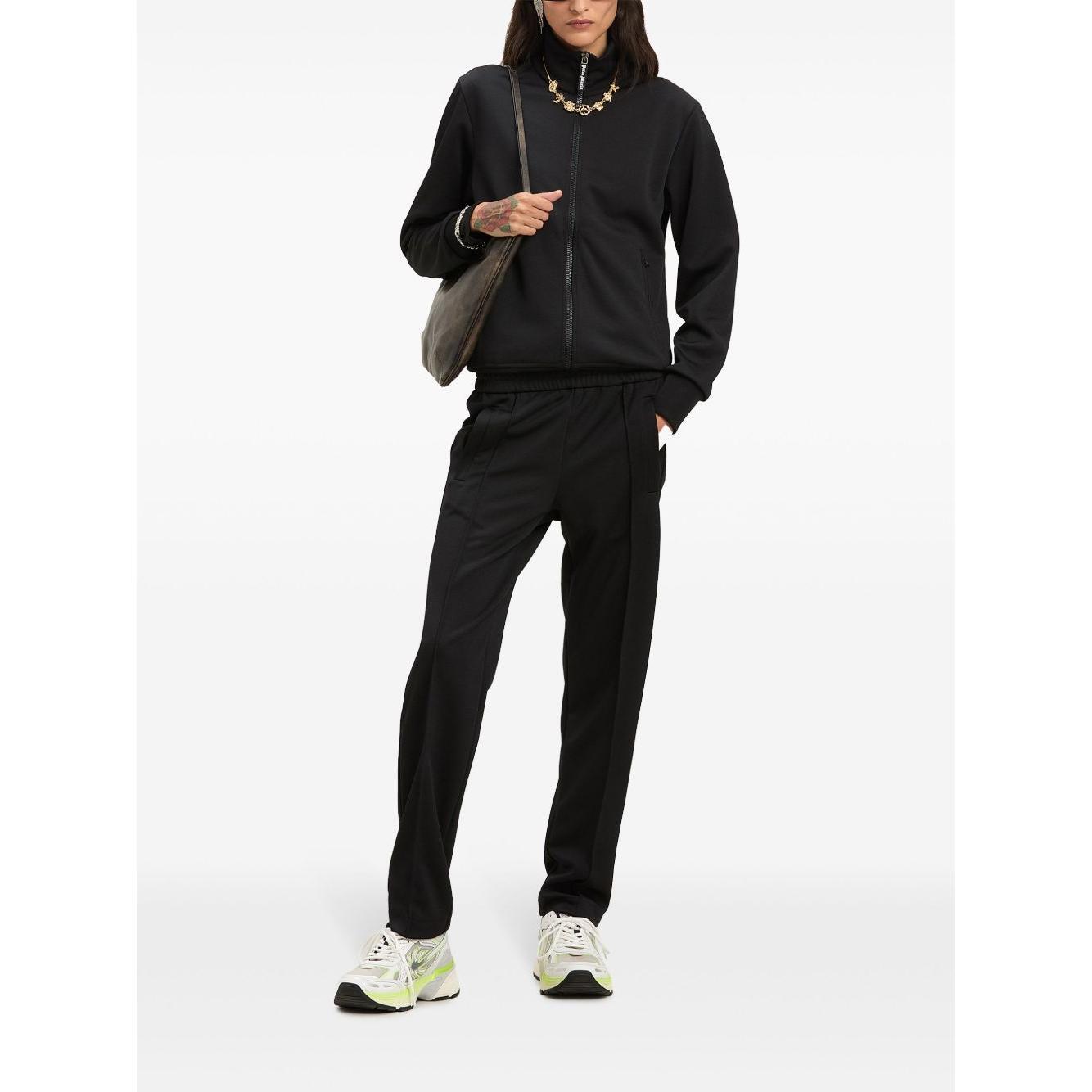 Palm Angels curved logo track pants PWCJ036S25FAB0011003-P25
