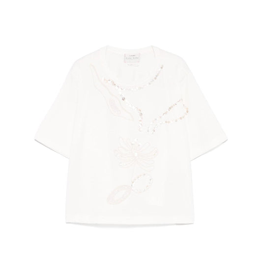 Forte Forte Sequin T-shirt 13535MYTSHIRT0005-P25