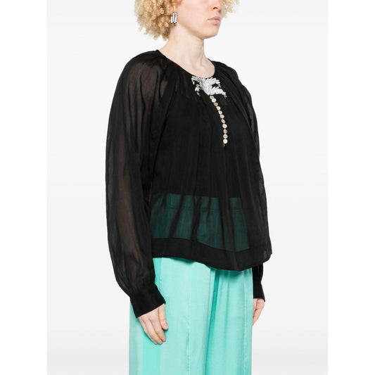 Forte Forte bead-embellished blouse 13534MYSHIRT8000-P25