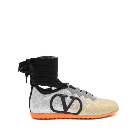 Valentino Garavani Chromathon Sneaker in Perforated Nappa Leather Sneakers
