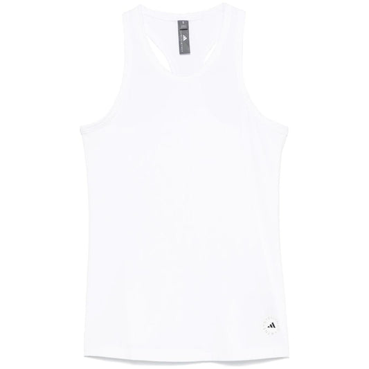 Adidas By Stella McCartney Ribbed tank top JJ2566WHITE/BLACK-P25