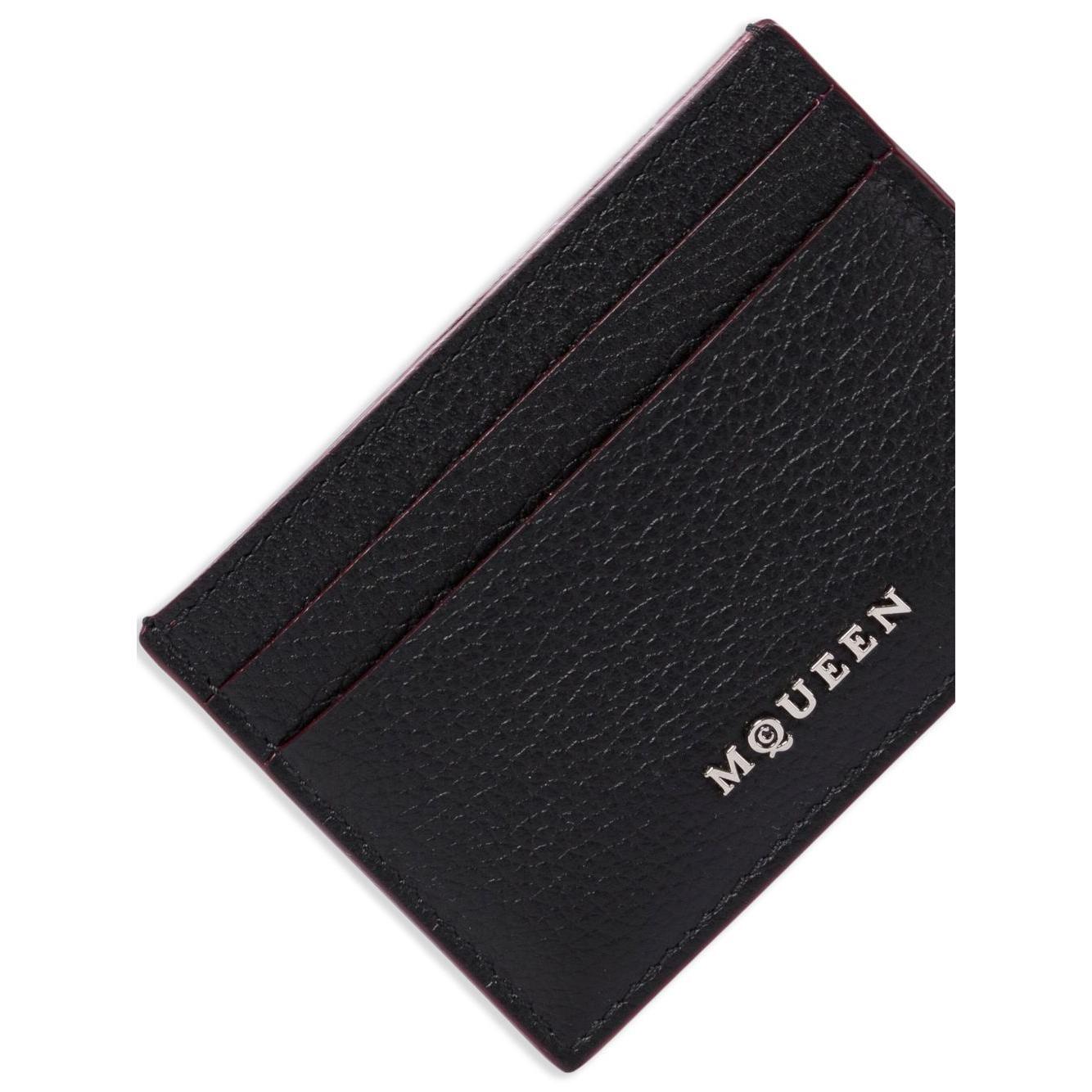 Alexander McQueen leather card case 8135451VDCC1000-P25