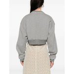 Alexander McQueen Sweaters Grey Topwear